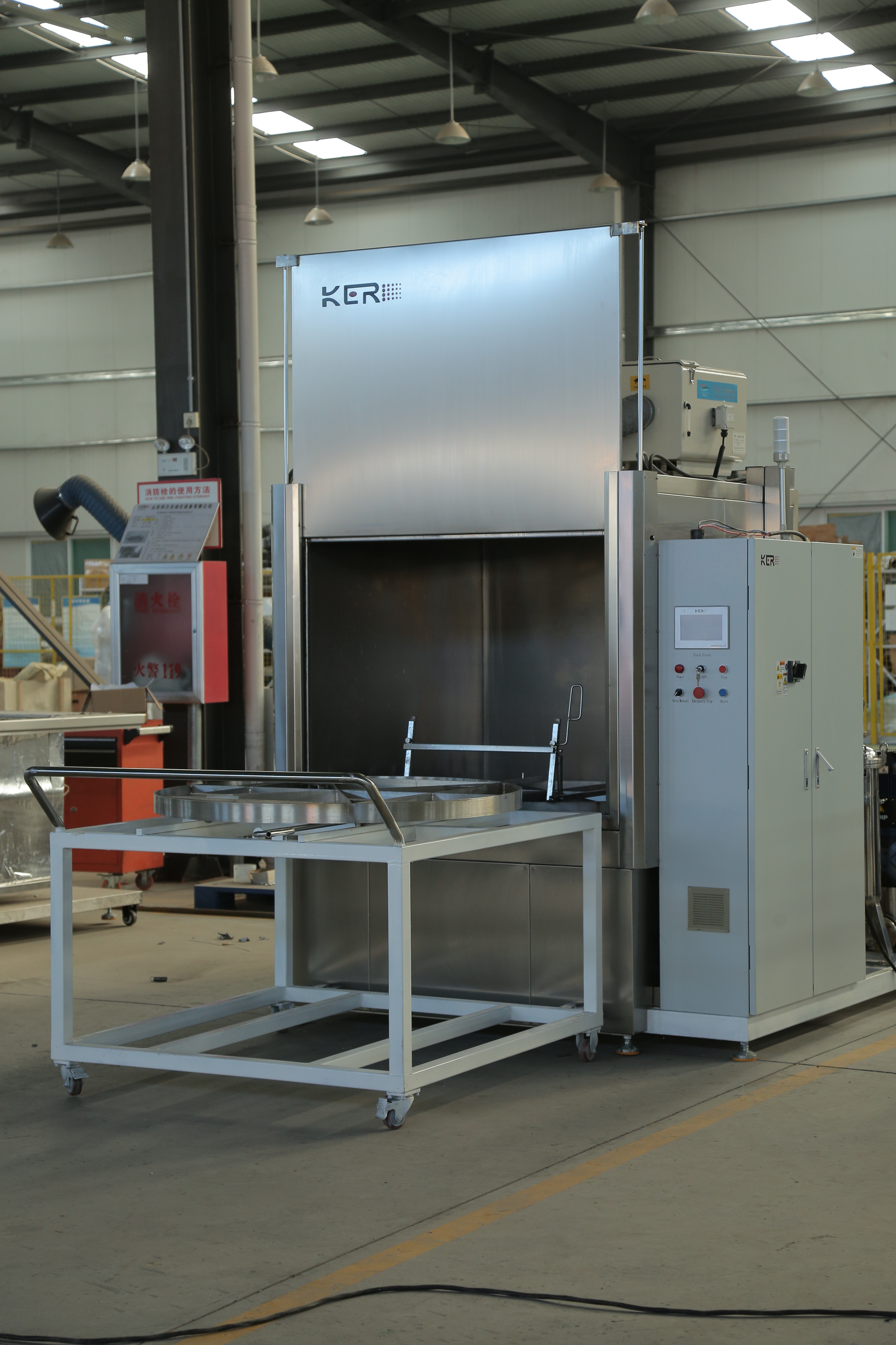 55-65℃恒溫除油！全自動超聲波清洗機，頑固油污一鍵剝落